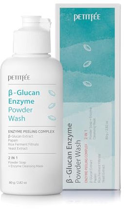 PETITFEE β-Glucan Enzyme Powder Wash