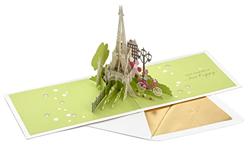 Hallmark Signature Paper Wonder Pop Up Geburtstagskarte (Paris, Trés Happy)