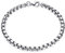 Materia Venezianerkette Silber 925 Herren Armband 5mm massiv SA-92-23 cm
