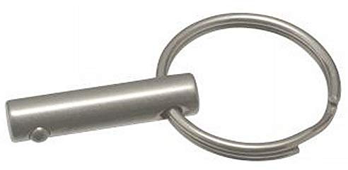 Unbekannt 10X Steckbolzen m. Kugelsicherung u. Ring 6 Edelstahl A4