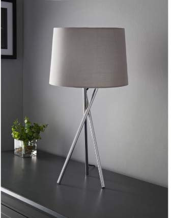 New Tripod Design Table Lamp Give Your Home,Office,Living Room a Truly Contemporary Look-Grey