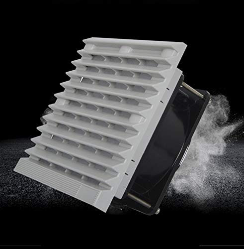 Ventilation d'aération pour camping-car, caravane, camping-car 12 V, ventilateur d'échappement IP54, étanche IP54, anti-UV, anti-poussière, avec filtre à poussière, grille d'aération pour bateau,