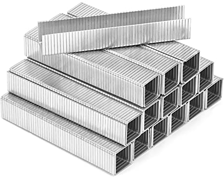 AECCN Heavy Duty Staples Combo Kit - 2000Pcs Premium Quality Staples for Staple Gun, Perfect for Fixing Material, Decoration, Carpentry, Furniture, Doors and Windows