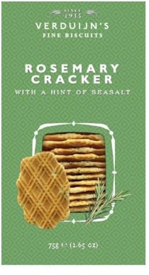 Verduijn's Crackers with Rosemary and Seasalt, 75 g (Pack of 1)