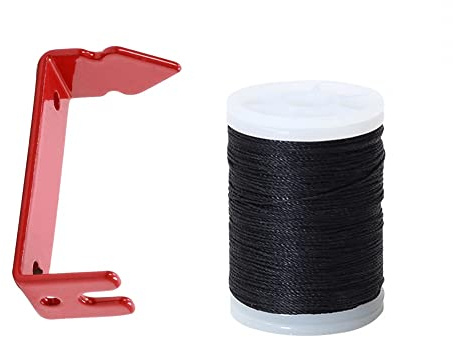 DONGKER Bogenschießen Separator und Bogensehne Set, Peep Sight Installer, Archery Bow String Separator Quick Splitter für Compoundbogen