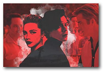 JIJIE Poster, Wandkunst, Motiv: Film, Don't Worry, Darling, 60 x 90 cm