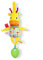 Bright Starts Pull, Play 'n Boogie Plüschgiraffe, der Körper der Giraffe dehnt sich aus wenn man am Blatt zieht + fröhliche Melodien erklingen, für Neugeborene und älter