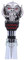 Nemesis Now Bouchon de bouteille sous licence officielle Motorhead Warpig, argent, 13,5 cm