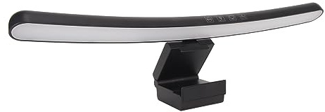 Cuifati Gebogene -Lichtleiste mit RGB-Hintergrundbeleuchtung, Dimmbare Computer-Bildschirmlampe für Augenpflege, Touch-Steuerung und Lese-LED-Arbeitslampe, PC-LED-Leiste,