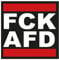 Aufkleber FCK AFD Gegen Rechts Demo Protest Demonstration Schild Sticker Wetterfest und UV-Beständig