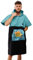 WAVE HAWAII Bade-Poncho Damen & Herren Pahoa | Größe S/M, 155-185cm I 100% Baumwolle Surf-Poncho Erwachsene | Travel- Handtuch mit hoher Wasserabsorption | Umziehhilfe Strand Erwachsene