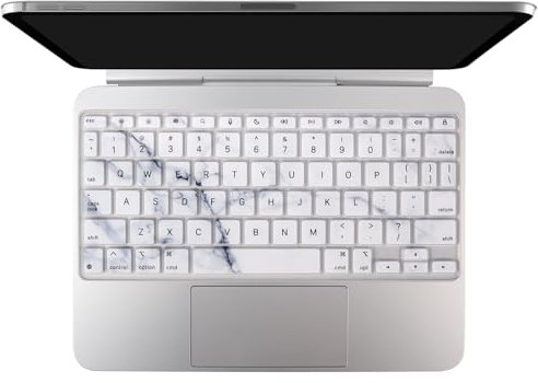 IMMOENUC Keyboard Cover Skin for 2025 iPad Air M3 (A3266/A3267),2024 iPad Pro M4 (A2836/A2837) 11 inch Magic Keyboard (US Version) Keyboard Protector Membrane for iPad A16 Magic Keyboard Folio