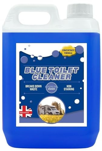 Odour Neutralising Blue Concentrated Toilet Cleaner | Powerful Disinfectant For Motor Homes & Caravans