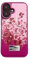 Ted Baker Scattered Flowers Inlay Hard Shell for iPhone 16 Compatible with Magsafe - Pink