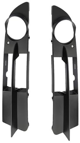 LXBSXY Maßgeschneidert Stoßstangen Gitter für BMW 5 Series E60 E61 2004 2005 2006 2007,Auto-Frontgrill 2Pcs Auto Links Rechts Seite Vorne,Nebelscheinwerfer Kühlergrill Zubehör