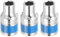 sourcing map 3pcs 1/2 Inch Drive 6-Point Socket 9mm CR-V Metric Shallow Socket Electric Wrench Socket for Mechanical Auto Repair, Silver Tone & Blue