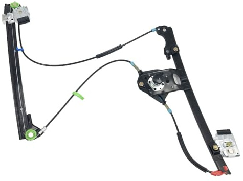 Hajus 8271016 Manuell Fensterheber Vorne Links 1H0837401B kompatibel mit VW Golf 3 Vento