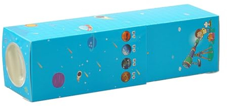 Papierteleskop für Kinder Lehrmittel Technologie-Produktion | Kinderteleskop Lehrmittel, Junge, Mädchen, Schüler, Erwachsener, Zuhause, Schule, Vorschule, Kindergarten,