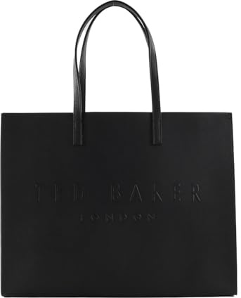 Ted Baker Schultertasche Sukicon Crosshatch East West Icon Bag Black schwarz