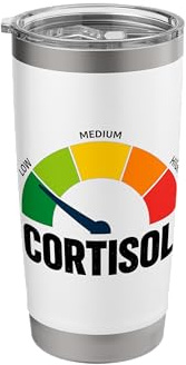 Low Cortisol Levels Adrenal Fatigue Awareness Spoon Theory Stainless Steel Insulated Tumbler