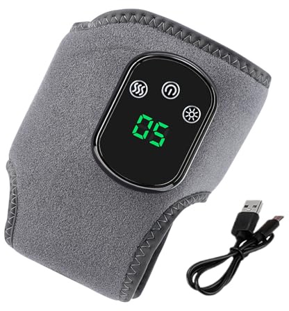 Foot Massager - Cordless Ankle Massager | Ankle Heating Pad, 3 Vibration Modes 5 Heating Levels (1 Unit) Warmer with Ankles Pad for | Home Relaxation Device