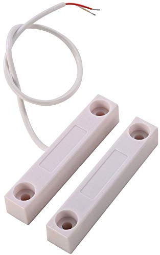 UHPPOTE Cable de Tipo de NC para Detector Magnético & Sensor Interruptor de Láminas para Puerta de Metal