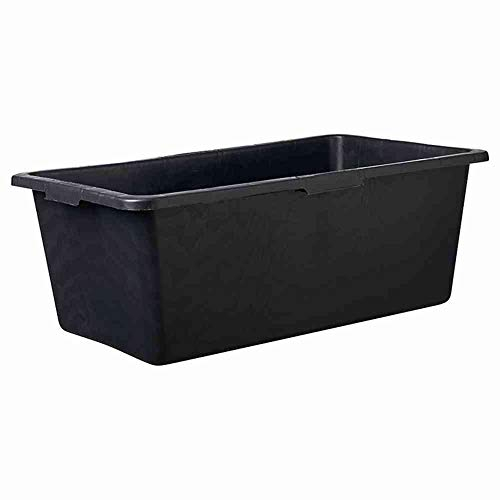 REWWER-TEC 610900, Mörtelkasten 90 L schwarz m.Li