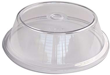 APS Tapa de plato tapa de mantenimiento de frescos, campana de plato, tapa de plato transparente, no apta para microondas, Ø 24 cm, 7,5 cm de altura