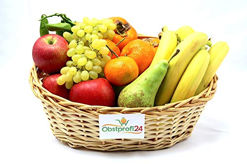 Obstmix Geschenkkorb mit frischem Obst für einen lieben Gruß im Präsentkorb