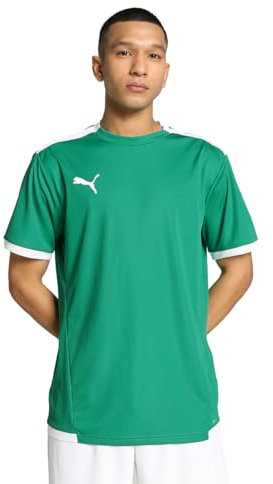 PUMA Hombre Shirt, Pepper Green-puma White, XL