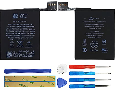 Duotipa Ersatzakku Batterie A1641 kompatibel mit iPod Touch 6th, iPod Touch 6th Generation, A1574, iPod 7.1 020-00425 mit Werkzeugen