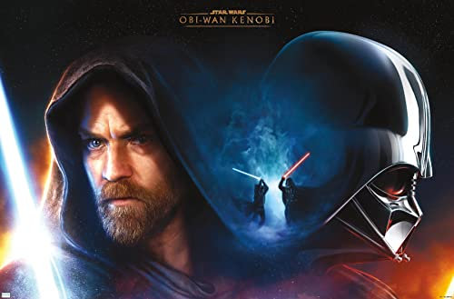Trends International Star Wars: Obi-Wan Kenobi – Wandposter, 37,4 x 56,8 cm, ungerahmte Premium-Version