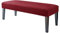 JHLD 1 Stück Universal-Bezug für Esszimmer-Bank, Samt Bezug für Esszimmerstuhl Stretch Dining Bench Cover für Esszimmer weiche Spandex Stuhlhussen Für Wohnzimmer Schlafzimmer -Weinrot-1 Stück