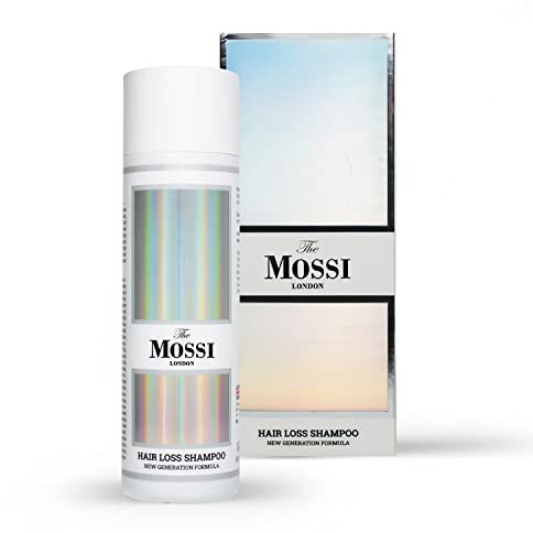 The Mossi London Haarwuchs-Shampoo für dünner werdendes Haar und alle Haartypen, 200 ml