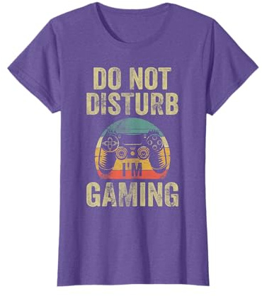 Funny Video Gamer Shirt Do Not Disturb I'm Gaming T-Shirt