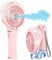 HandFan 2025 Upgraded Portable Misting Fan, Two Button Easy Operation, Handheld Rechargeable Mister-Fan, Spray Water Mist-Fans, Mini Electric Cooling Fans for Travel, Outdoors, Disney