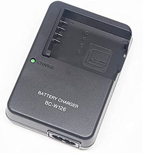 BC-W126 NP-W126 NP-W126S Camera Battery Charger for Fujifilm?FinePix X-H1 X-PRO3 X-PRO2 X-T3 X-T2 X-T30 X-T20 X-T200 X-E3 X-A5 X-A3 Micro Single Camera NP-W126S W126S Adapter Power Supply Cord