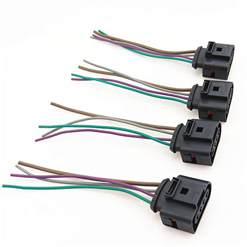 Zündanlagen Glühanlagen Auto Motor Zündspulen Stecker Zopf Stecker Für VW Für Passat Für B5 1J 0 973 724 1J0973724 Zündzubehör