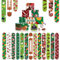 Acuiwer Schnapparmband Kinder Slap Armbänder Mitgebsel Kindergeburtstag Rennen/Valentinstag/Dinosaurier/Ostern/Plazt/Tier/Einhorn/Meerestiere Party Slap Bracelet (#Baseball-24 Stück)