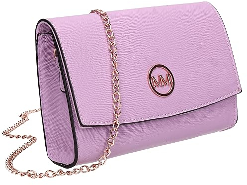 SwankySwans Women's Clara Clutch Bag, Lilac