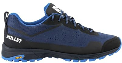 MILLET Hike Up M, Chaussures de Randonnée Basses Semelles Vibram Légères - Homme, Bleu, 43 1/3 EU