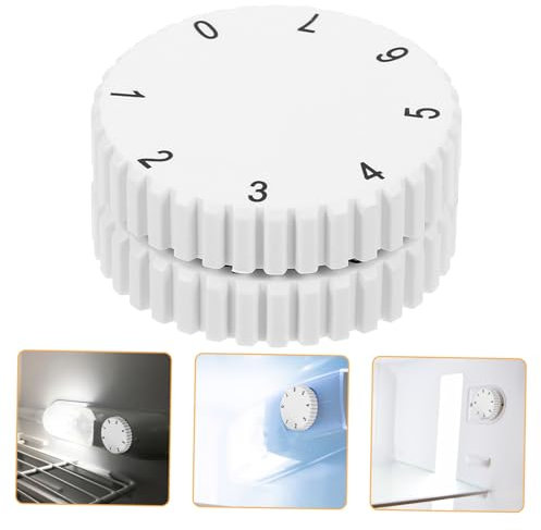 Amosfun 2piezas Perillas De Control De Temperatura Para Congelador y Electrodomésticos Fácil y Duradero