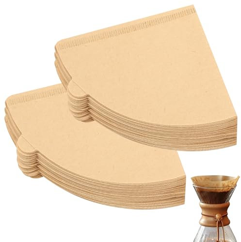 200 Pz Filtri Caffe Americano Misura 2, Filtro Caffe Americano 02, Carta da Filtri per Caffè a Cono, Caffè Filtro in Carta, Filtri Macchina Caffè Americano per Macchine da Caffè Caffettiera Tazza