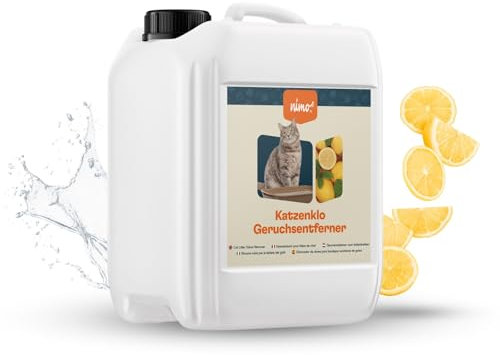 nimo® Katzenklo Geruchsentferner | Geruchsneutralisierer Spray gegen unangenehme Gerüche und Katzenurin | effektiver Geruchsentferner für Katzentoiletten