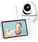 SWE Babyphone mit Kamera Schwenkbar 360° Babyfon Ohne WLAN, Ferngesteuert 5 Zoll 720P HD Video Baby Monitor with Camera 2-Wege Gegensprechanlage Baby Phone mit VOX Nachtsicht 300M Reichweite