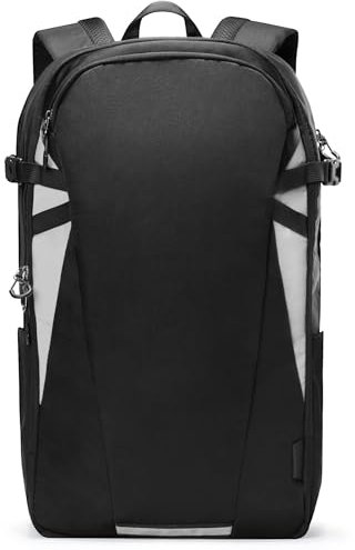 Inateck 38,5L Leichter Reiserucksack, TSA Freundlich Handgepäck Rucksack Herren für 15,6-17 Zoll Laptop, Groß Travel Backpack für Business Reise, Schwarz
