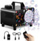 Bubble Machine, Wireless Remote Control Bubble Machine, Portable Bluetooth Bubble Blower 6 colori LED, telecomando, ideale per feste, matrimoni e bambini