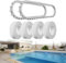 Homeponnew Accessori per robot da piscina per modello Dolphin, 9985006-r2 Track, 6101611-r4 Anello da arrampicata, set di ricambio, 6 pezzi