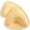 Vety 2025 Sticky Bra Inserts, Reusable Stick On Bra Push Up Invisible Self-Adhesive Bras for Evening Dress, Wedding Dress and Backless Strapless Clothing (UK, Alpha, L, Regular, Regular, Beige)