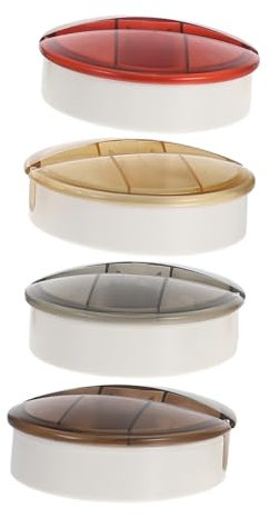 Lurrose 4 Piezas Administrador De Cables Unidades De Cable Caja De Gestión Escritorio